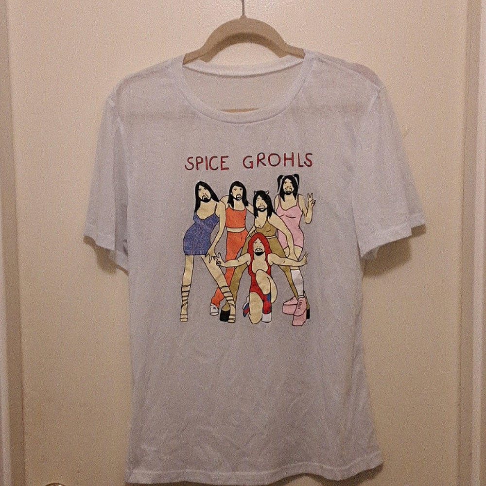 Dave grohl Spice Girls shirt